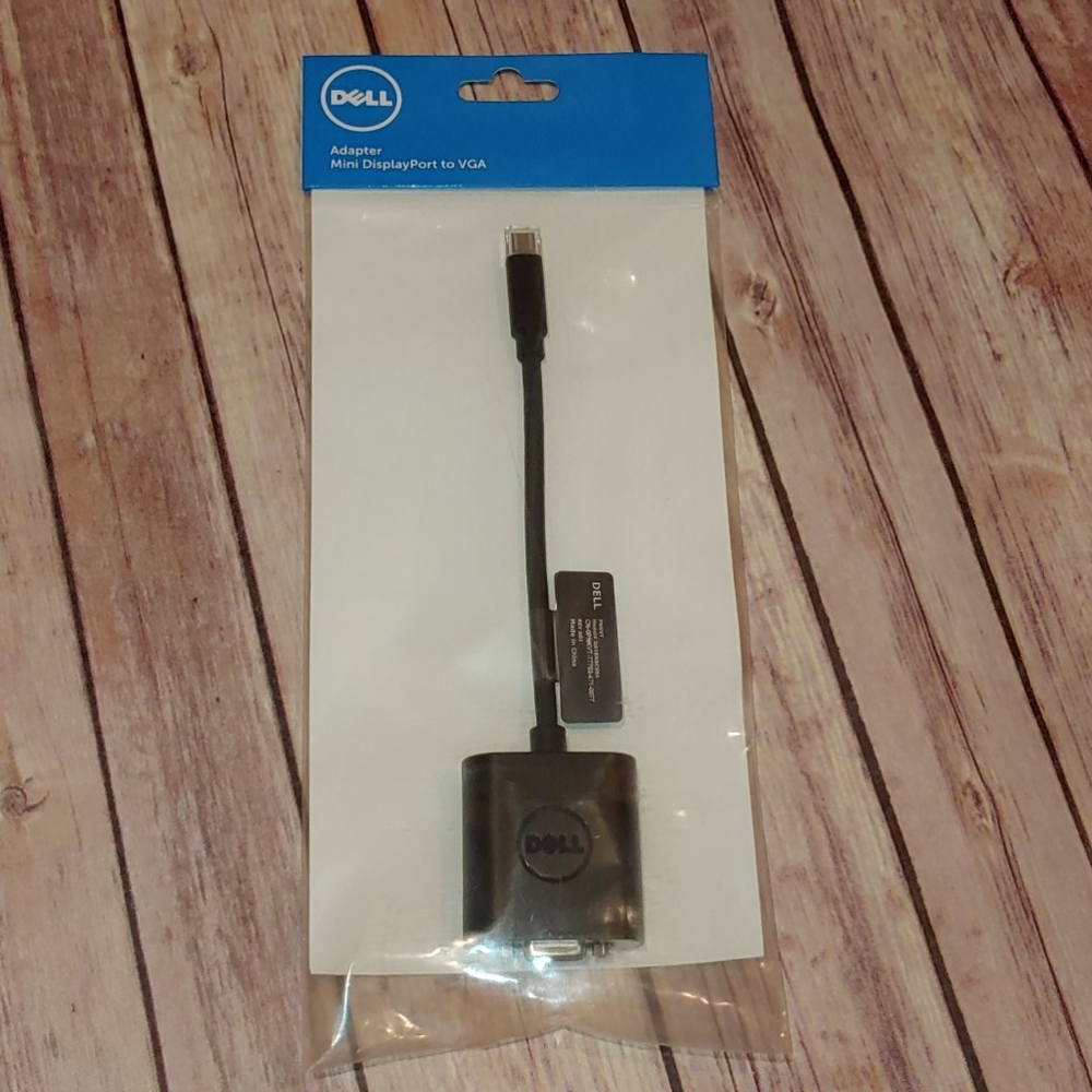 NWT Dell Mini Display Port to VGA Adapter